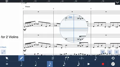 Ảnh chụp màn hình của Symphony Pro - Music Notation