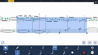 Ảnh chụp màn hình của Symphony Pro - Music Notation