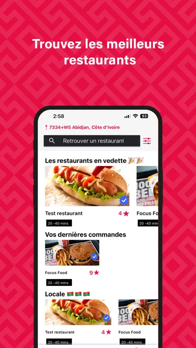 Captures d'écran de Focus Food