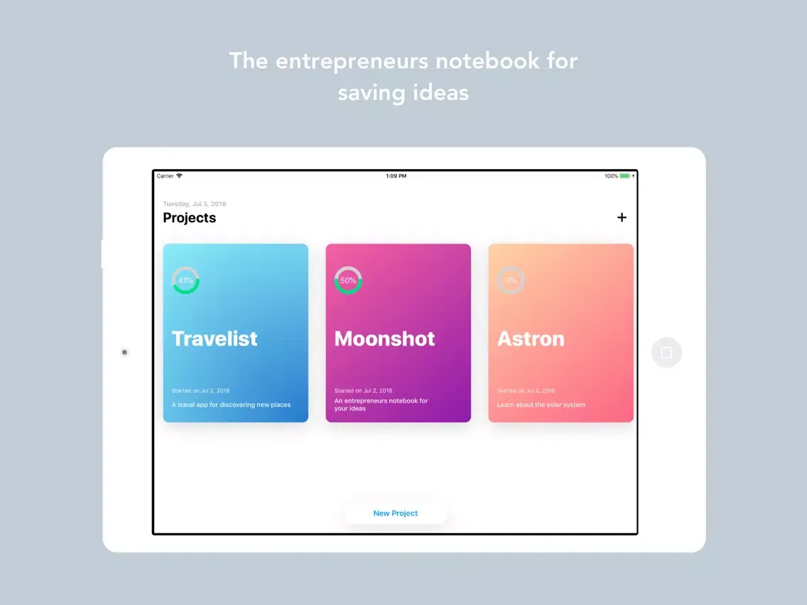 Zrzuty ekranu Moonshot - Launch Your Startup iPad 