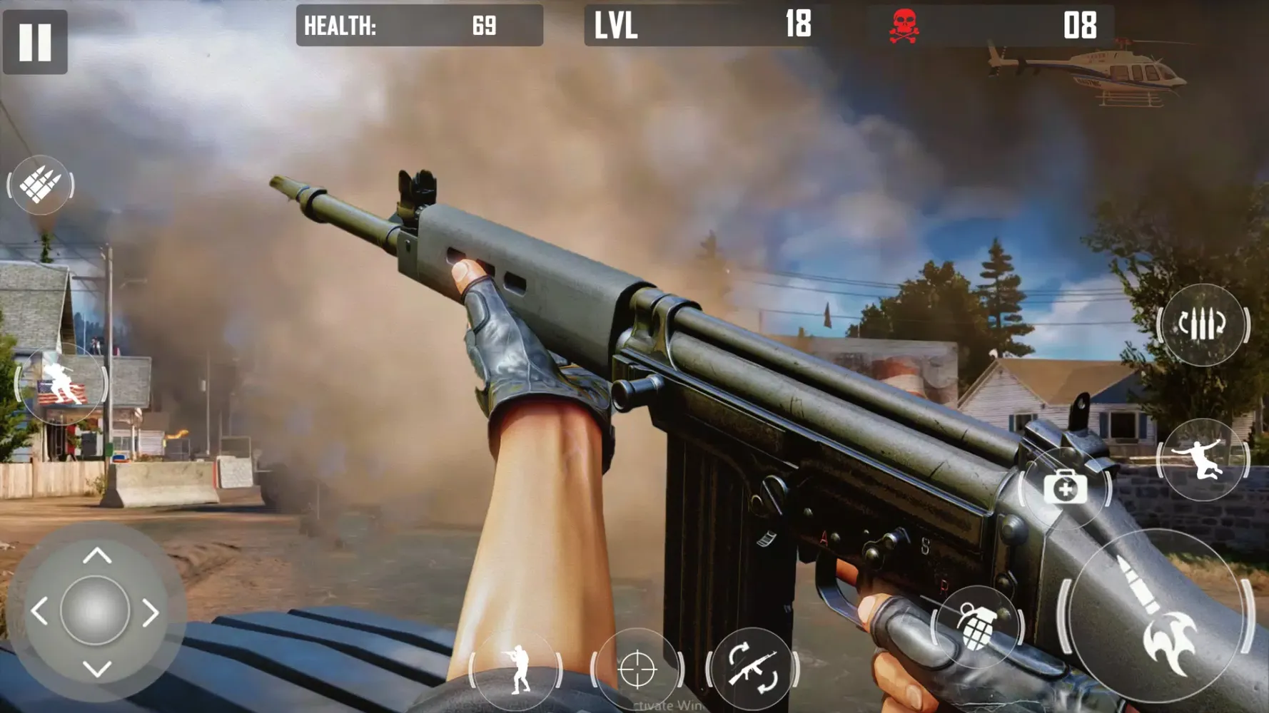 Capturas de tela do fps cover firing Offline Game