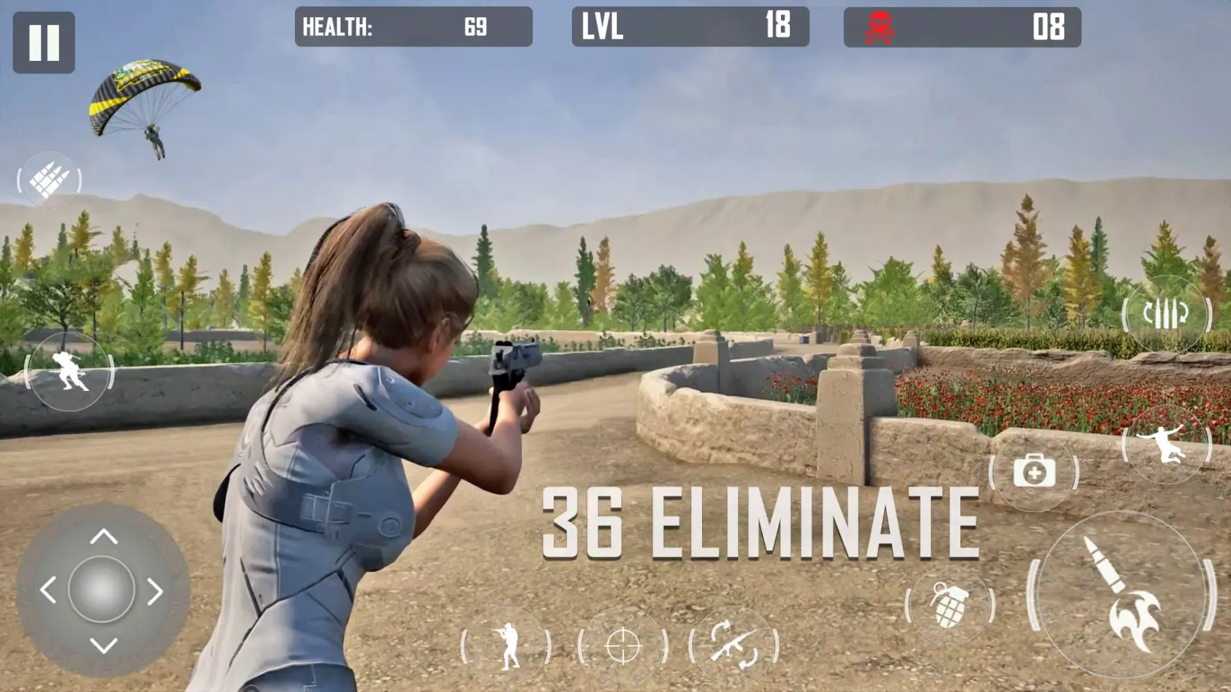 Squad Fire Gun Games - Battleg Screenshots