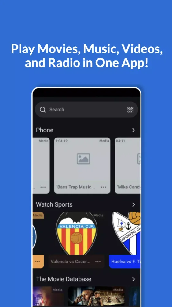 Screenshot di AN Player