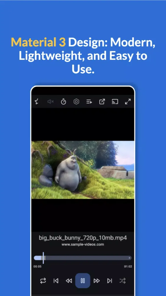 Screenshot di AN Player