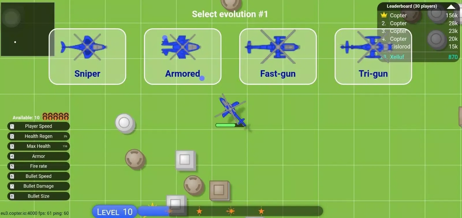 Tangkapan layar copter.io