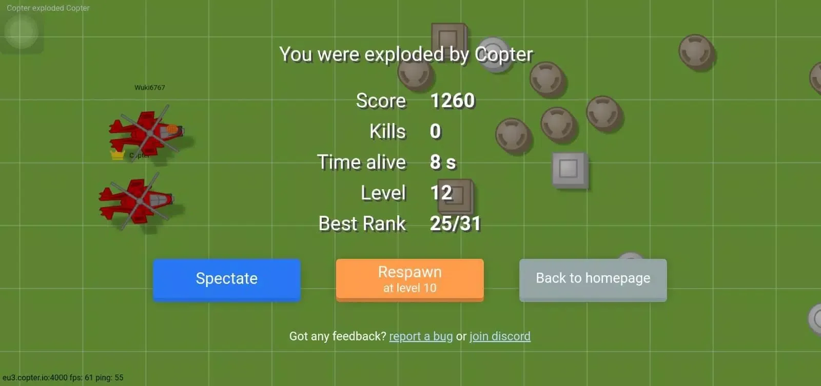 Tangkapan layar copter.io