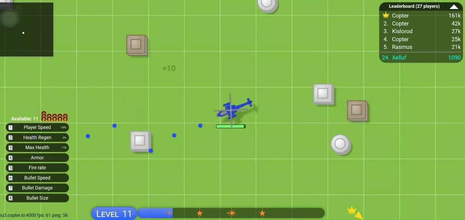 Tangkapan layar copter.io