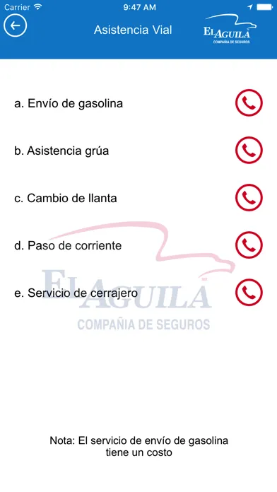 Скриншоты EL Aguila móvil