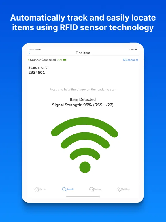 Zrzuty ekranu Xemelgo iPad 