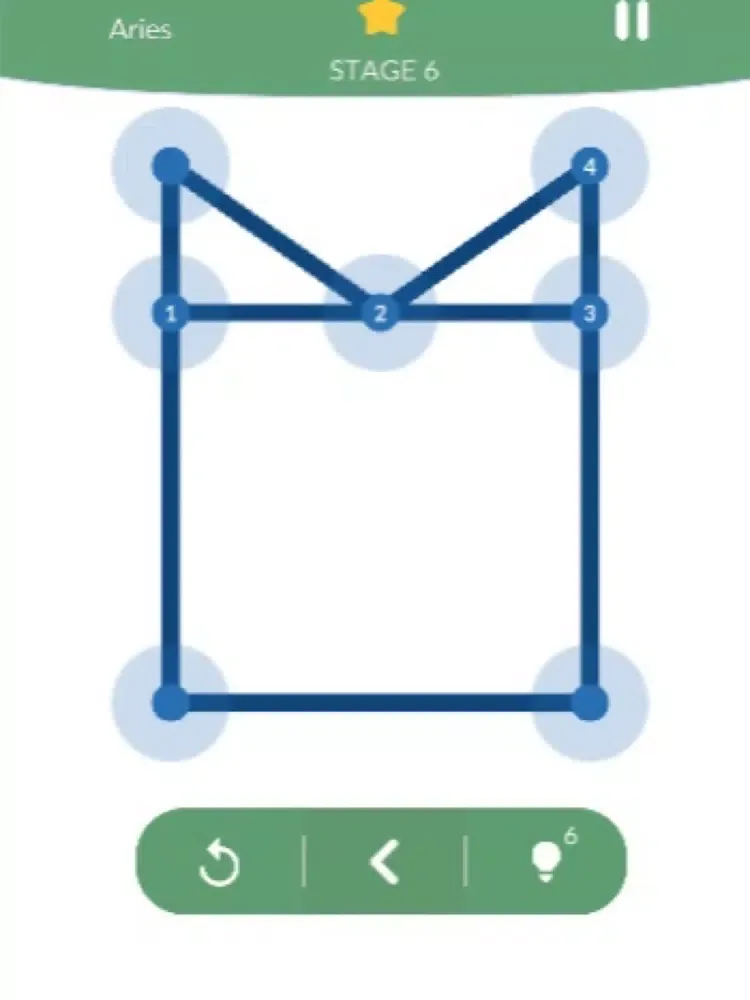Tangkapan layar 1 Line Puzzle - Brain Exercise iPad 