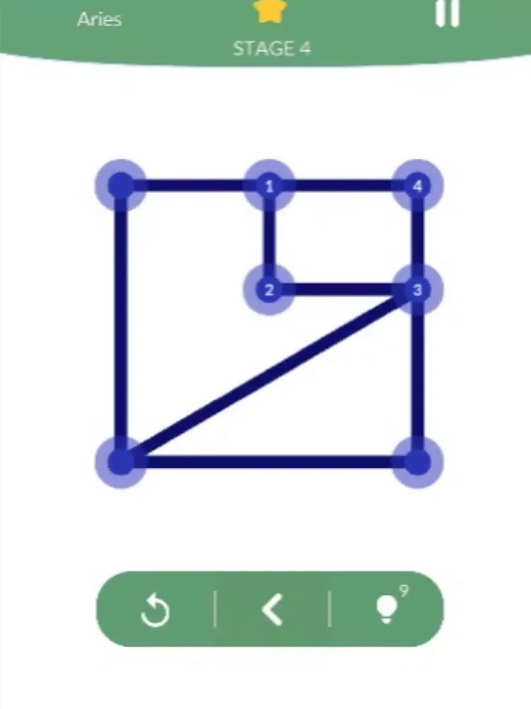 Tangkapan layar 1 Line Puzzle - Brain Exercise iPad 