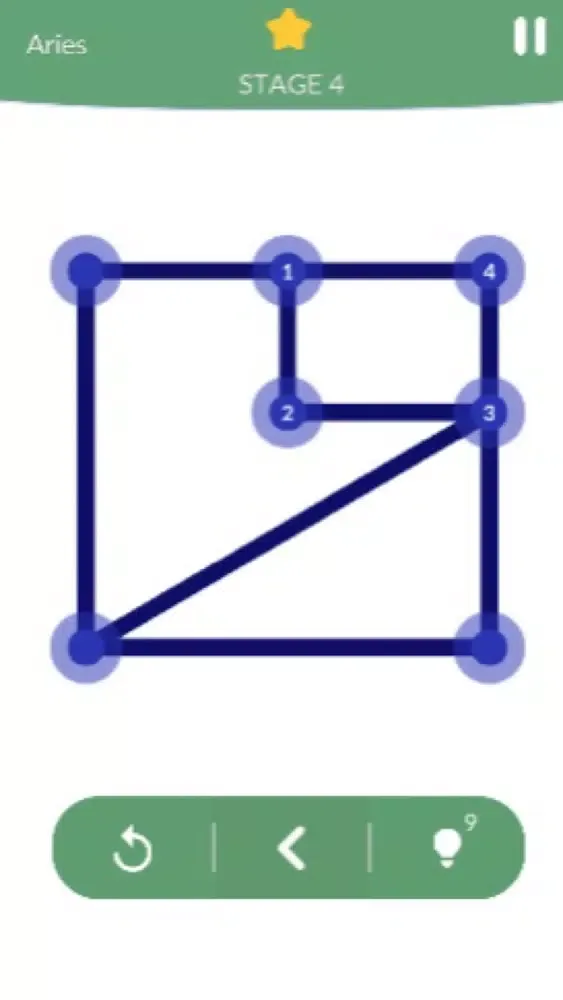 Tangkapan layar 1 Line Puzzle - Brain Exercise