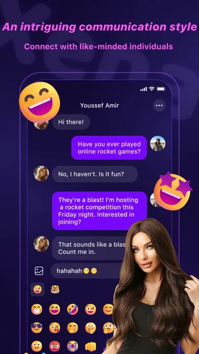Ảnh chụp màn hình của Xena Live - Group Voice Chat