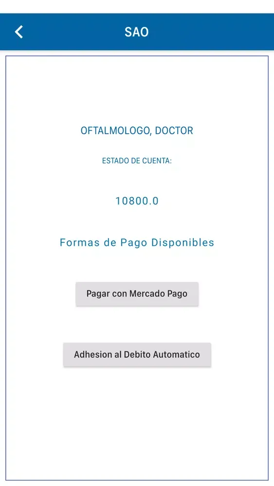 Soc. Argentina de Oftalmologia 스크린샷