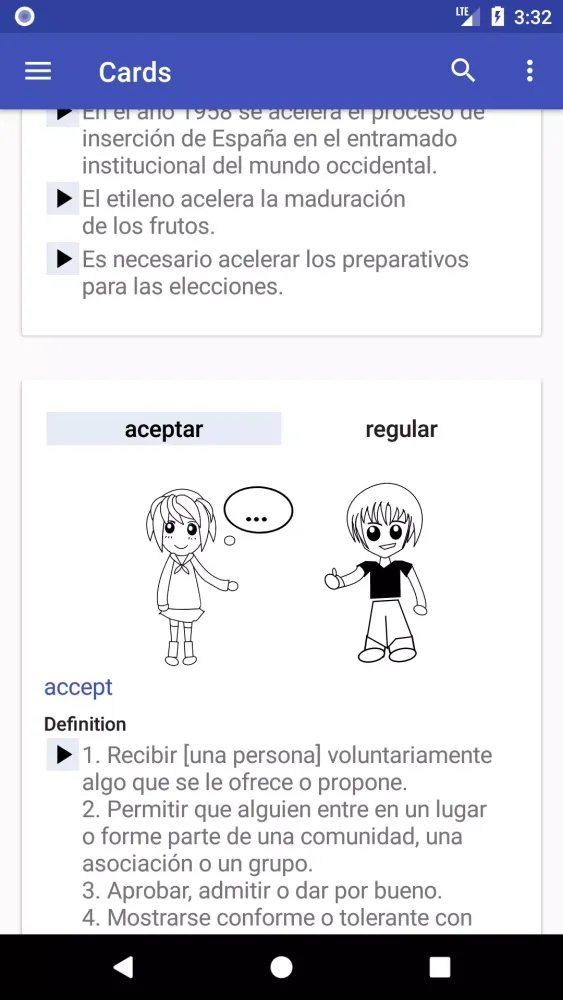 Verbos Español Screenshots