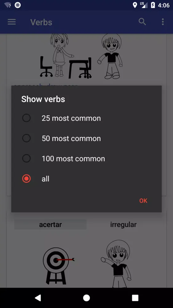Verbos Español Screenshots