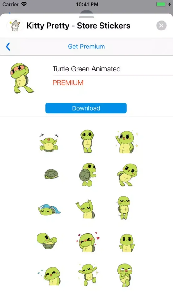 Kitty Pretty - Store Stickers سکرین شاٹس