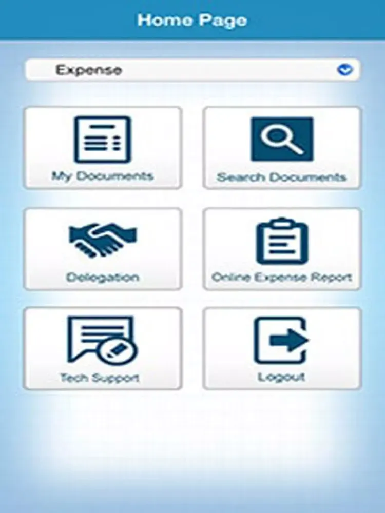 Ảnh chụp màn hình của AP Workflow Mobile App iPad 