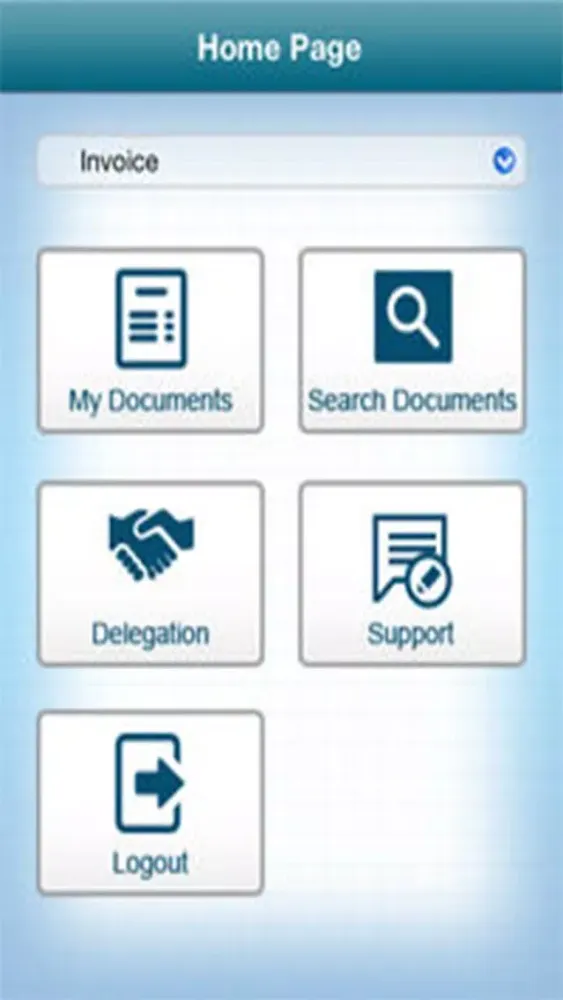 Ảnh chụp màn hình của AP Workflow Mobile App