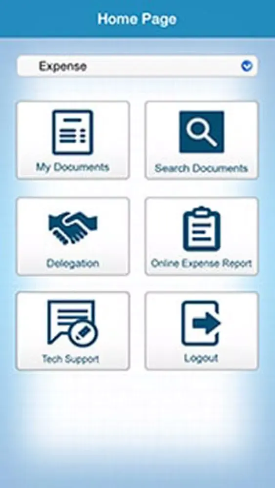 Ảnh chụp màn hình của AP Workflow Mobile App