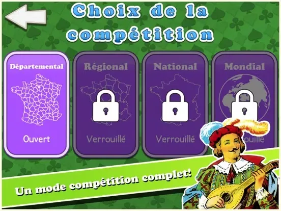 Jeu de Tarot (3, 4, 5 joueurs) iPad 應用截圖