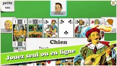 Jeu de Tarot (3, 4, 5 joueurs)應用截圖