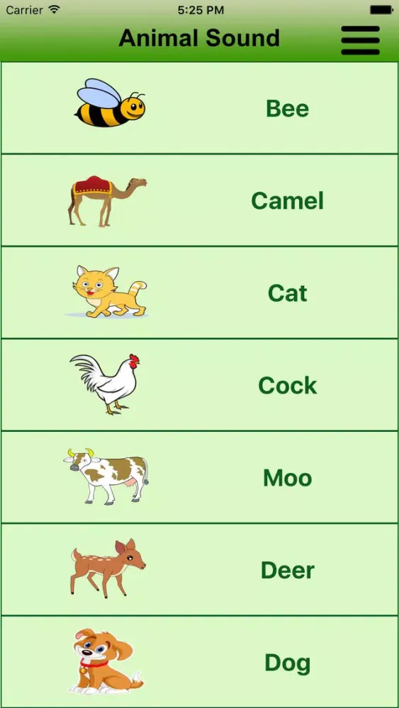 Animal&Sound স্ক্রিনশট