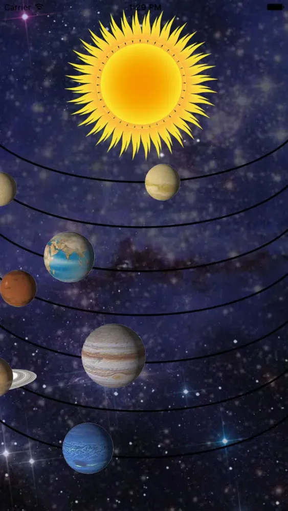 Screenshot di Solar Universe