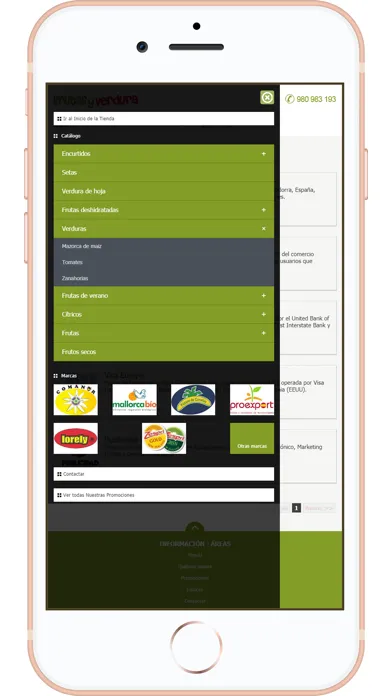Screenshot di Radix app