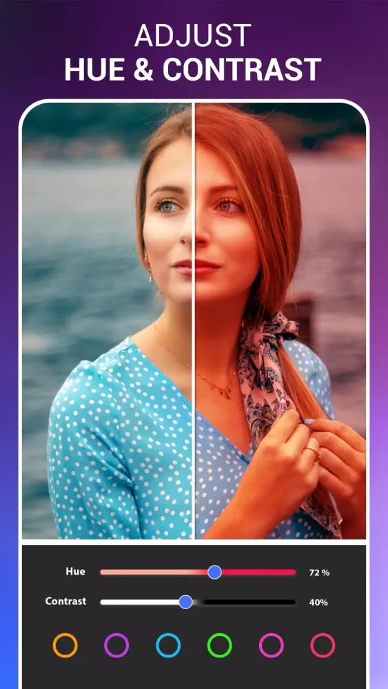 Animated Photo Frame, Editor Screenshots