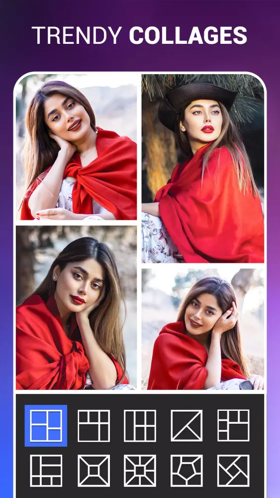Animated Photo Frame, Editor Screenshots