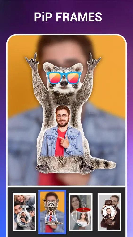 Animated Photo Frame, Editor Screenshots