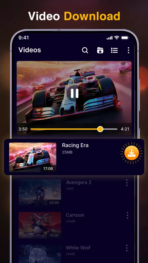 تصاویر VPlay: All in One Video Player