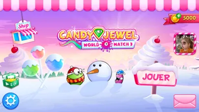 Capturas de pantalla de Candy Jewel World Match 3