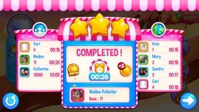Capturas de pantalla de Candy Jewel World Match 3