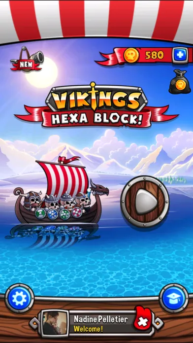Vikings HEXA Block ! سکرین شاٹس