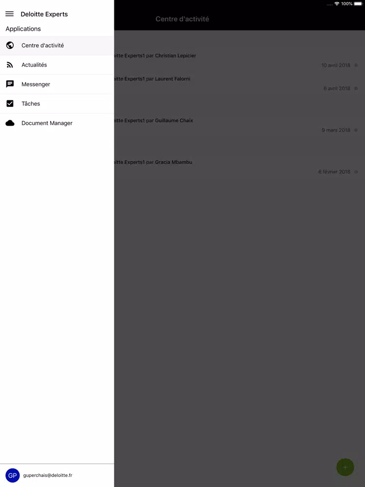 Deloitte Experts iPad  Screenshots
