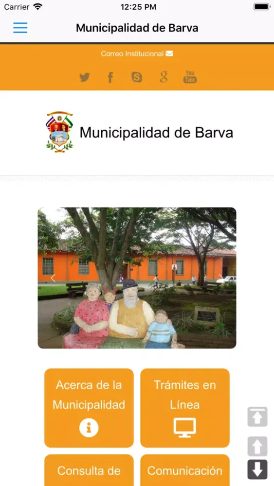 Capturas de pantalla de Municipalidad de Barva