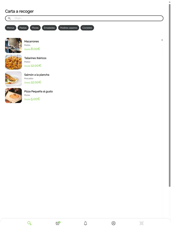 Captures d'écran de P&P – ‘Pide y Paga’ tu comida iPad 