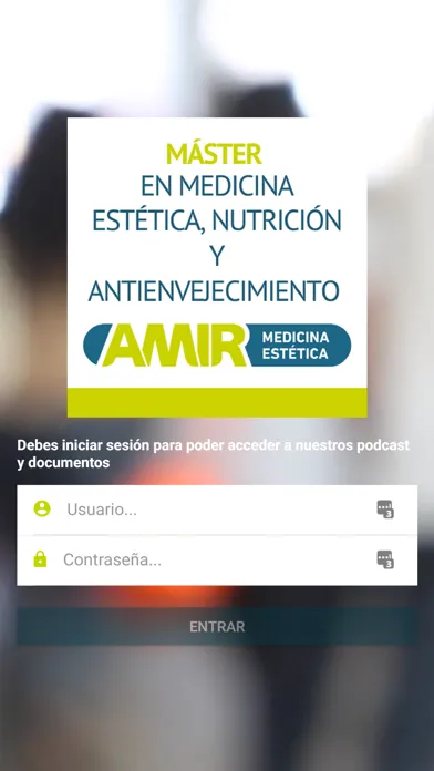 Captures d'écran de AMIR Máster Medicina Estética