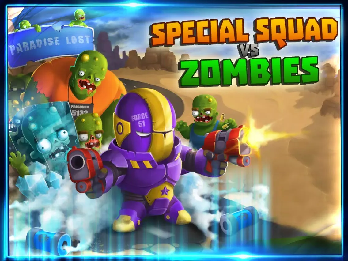 Zombies Dead Frontier Vs Special Squad heroes Pro iPad  Screenshots