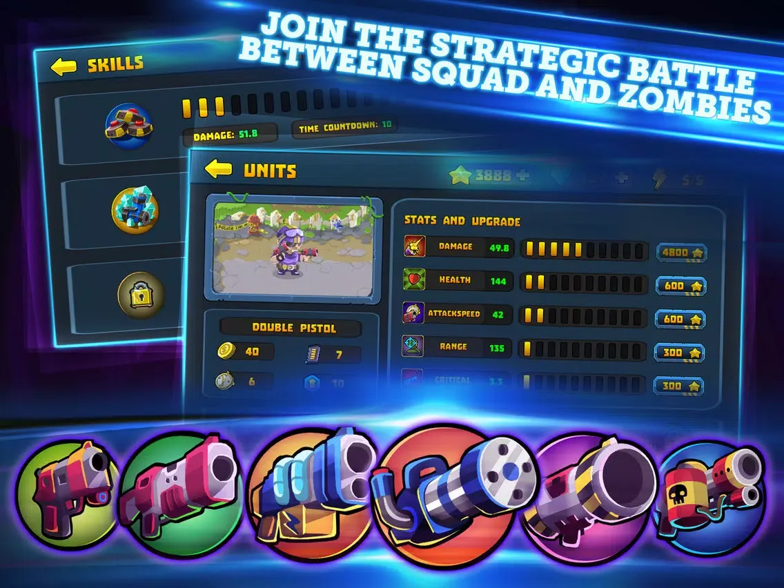 Zombies Dead Frontier Vs Special Squad heroes Pro iPad  Screenshots