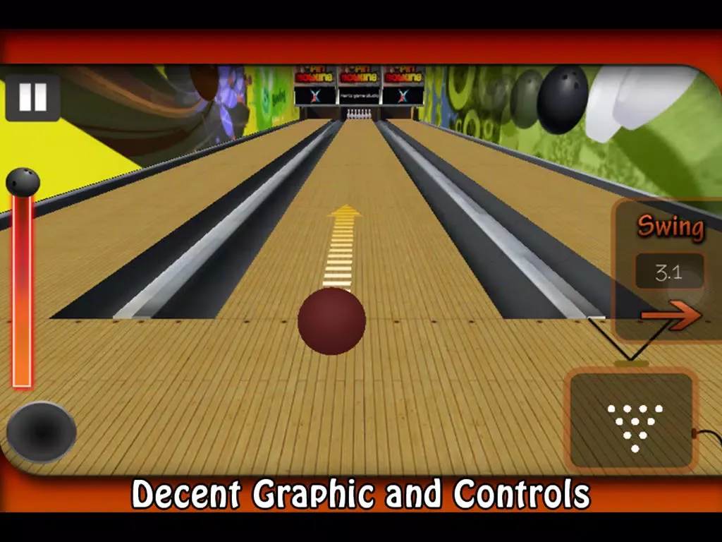 Tangkapan skrin Real Ten Pin Bowling 3D iPad 
