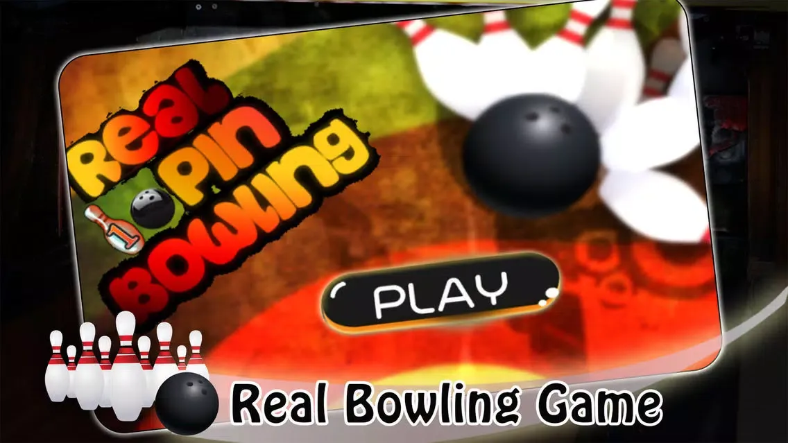 Tangkapan skrin Real Ten Pin Bowling 3D