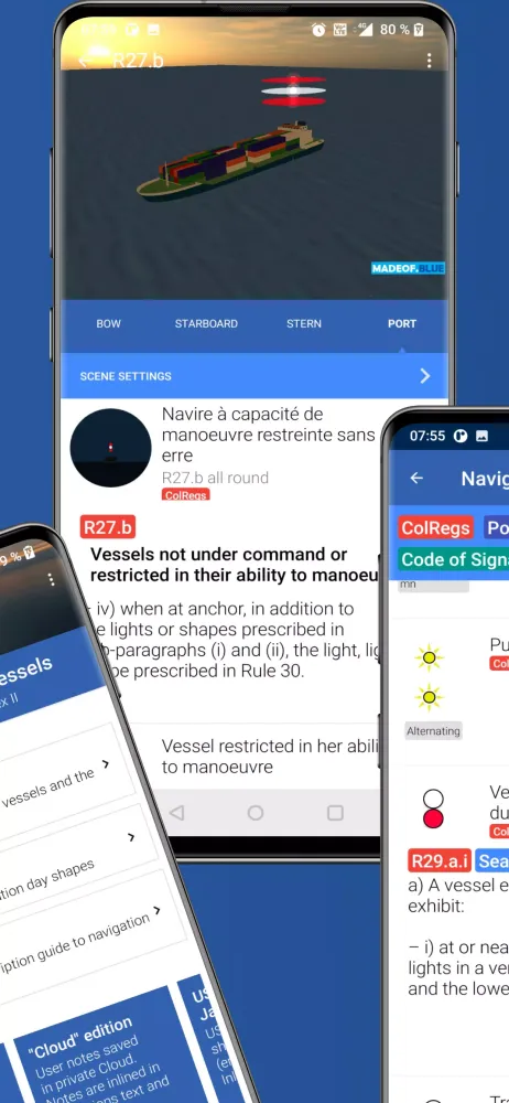 Capturas de pantalla de COLREGs Lights & shapes