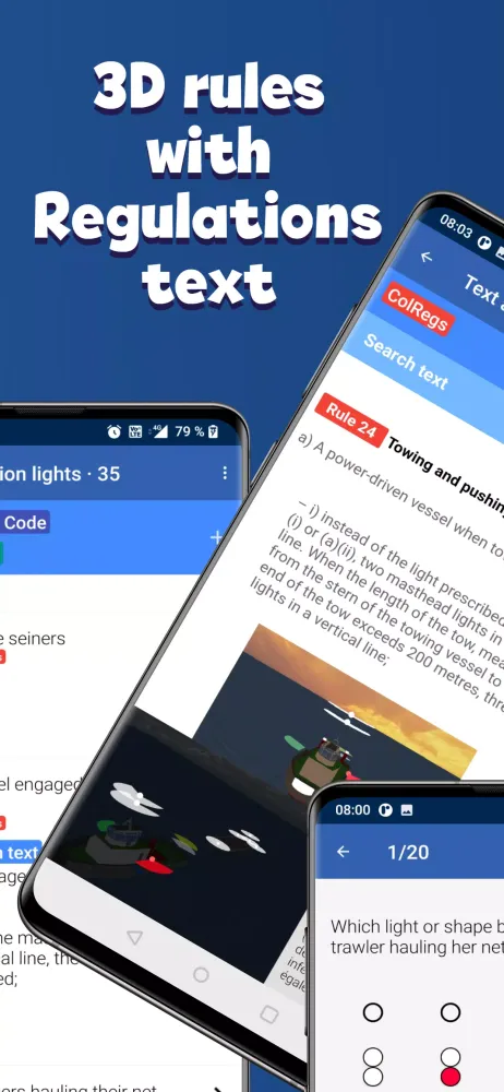 Capturas de pantalla de COLREGs Lights & shapes