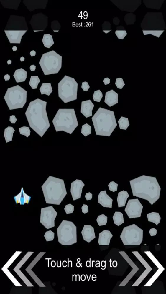 Screenshot di Avoid The Asteroids