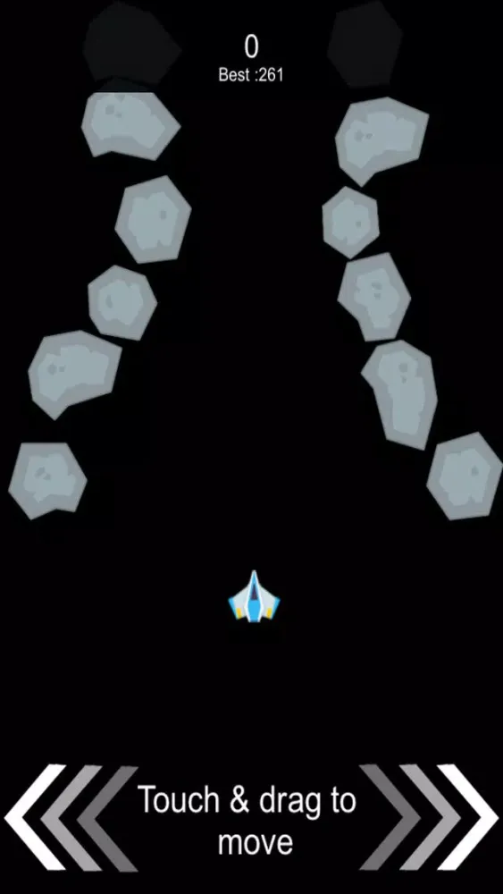 Screenshot di Avoid The Asteroids