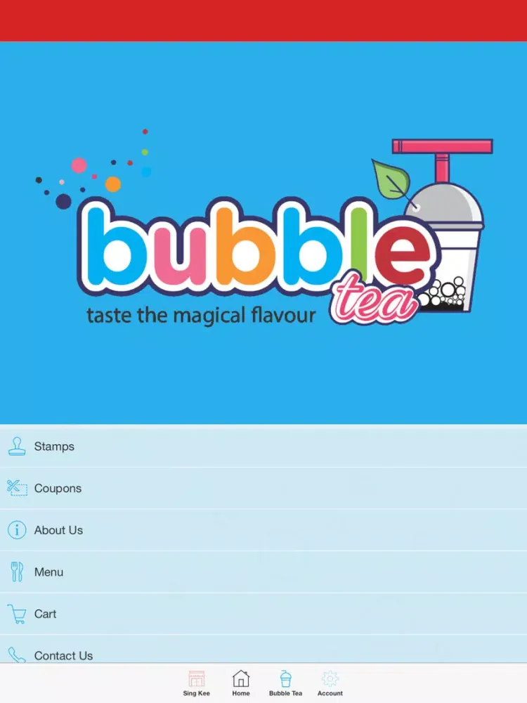 Sing Kee & Bubble Tea iPad 应用截图