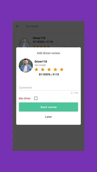 Taxi Advanced Client سکرین شاٹس